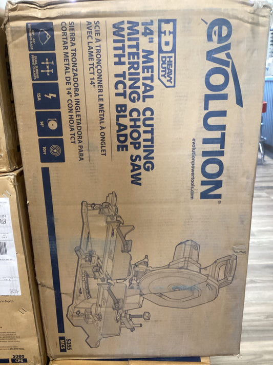 Evolution miter chop saw