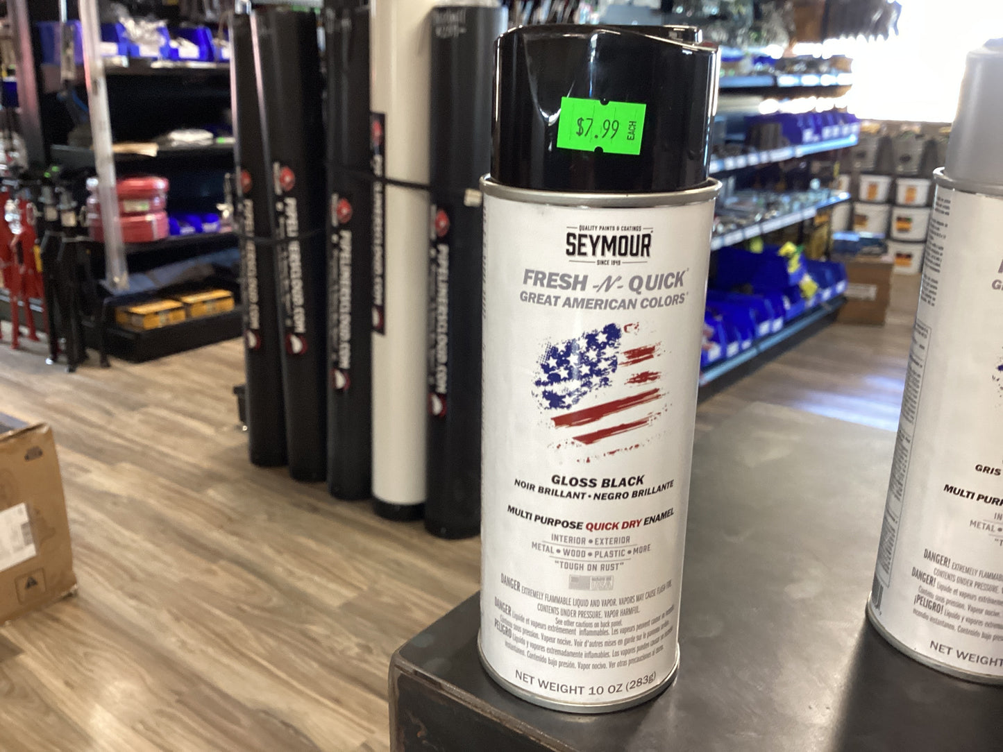 Gloss Black Spray Paint