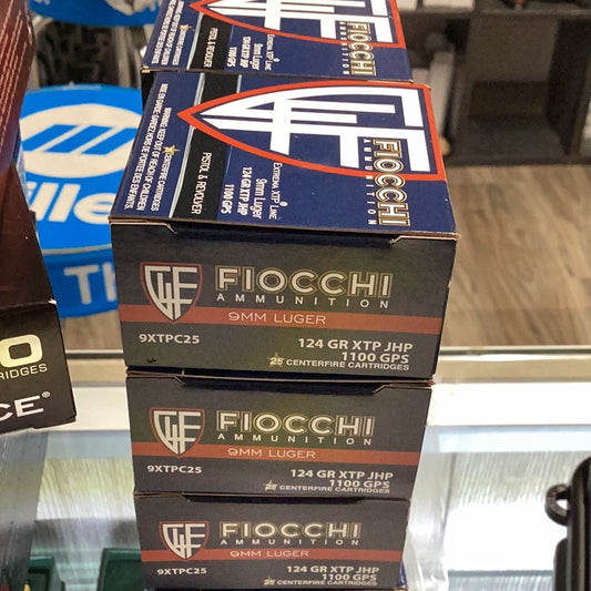 Fiocchi 9mm Luger 124 gr