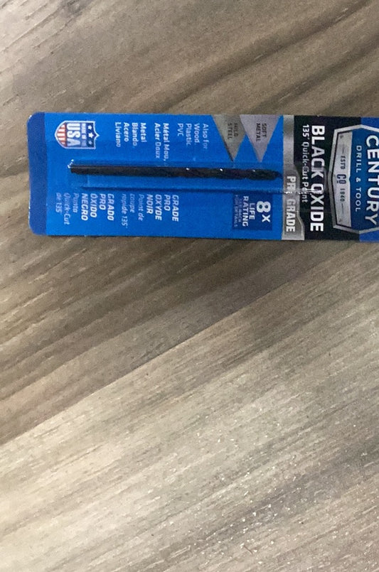 Century Black Oxide 9/64