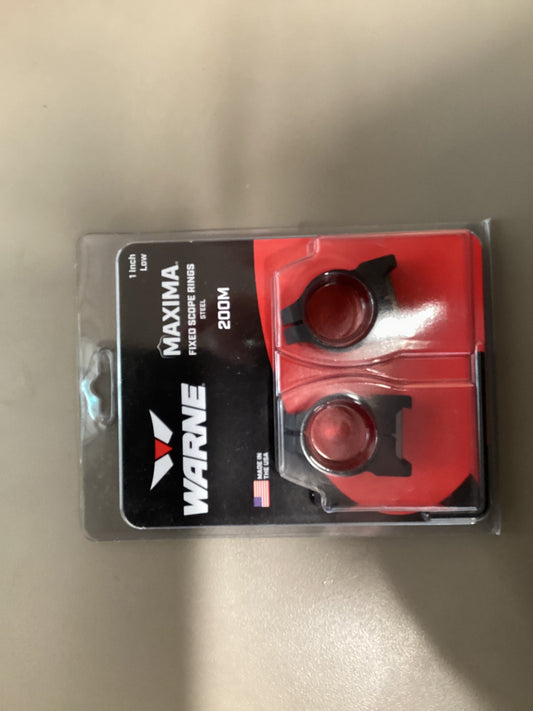 Warne 200m 1in rings low mat