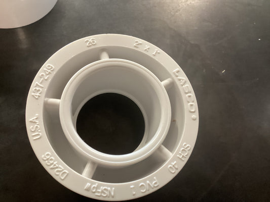 2”x1” PVC Bushing