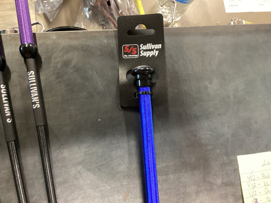 Driver Whip Royal Blue 33”