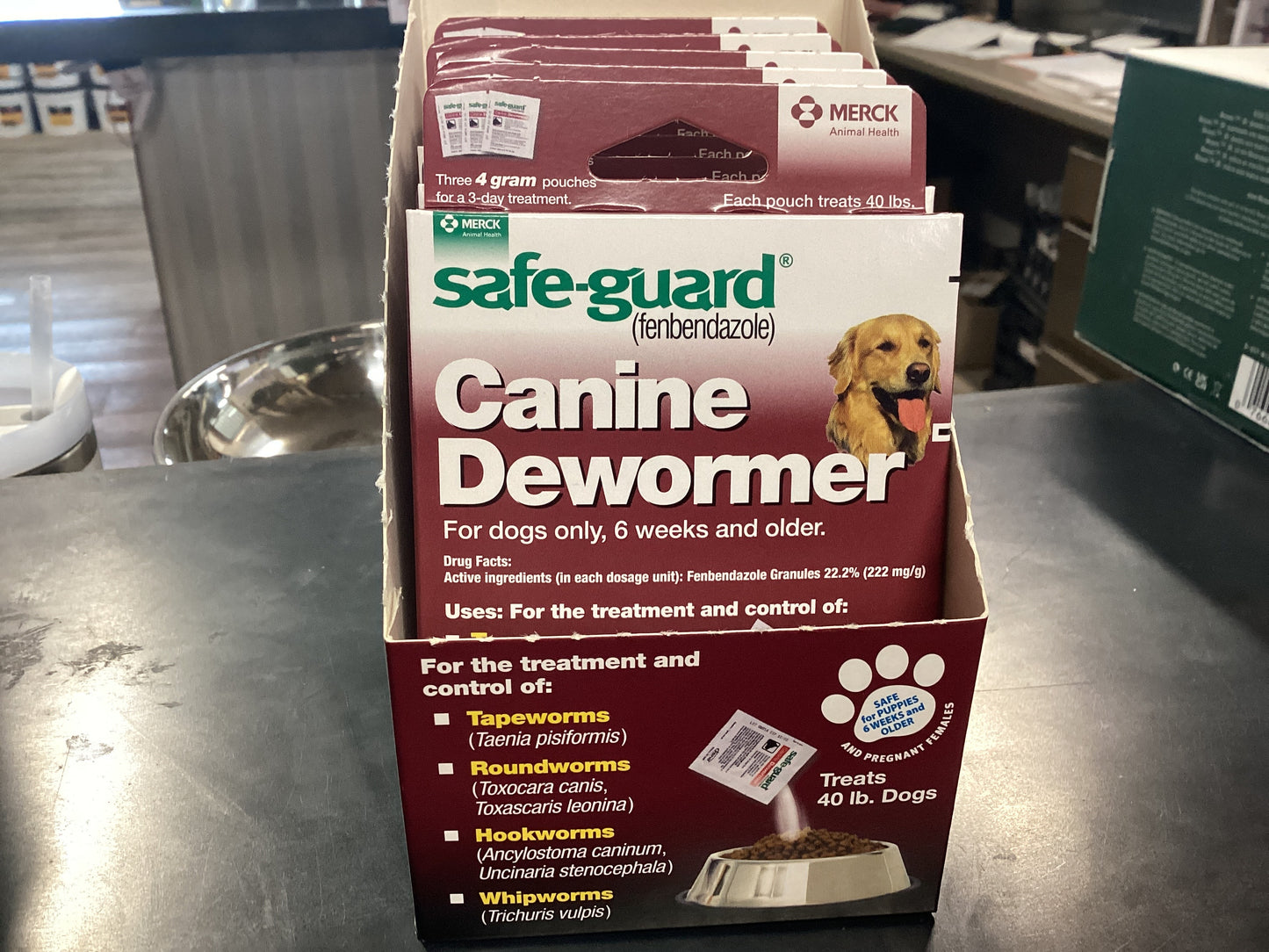 SAFE-GUARD Canine Dewormer 40lb Dogs
