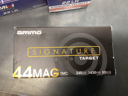 Ammo Signature Target 44MAG 240GR 50RDS