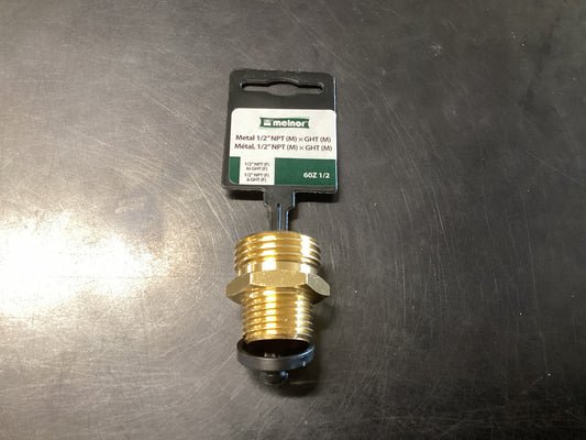 Hose Fitting 1/2” Male