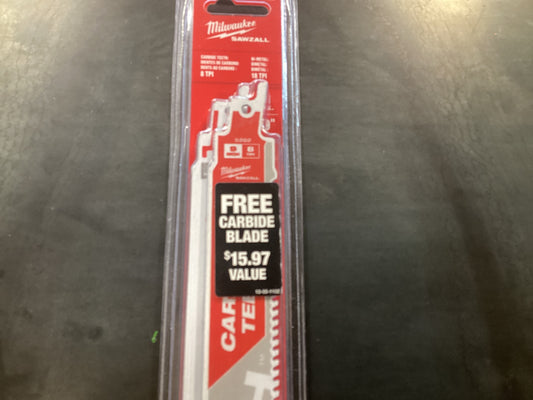 Milwaukee Super Sawzall Blade
