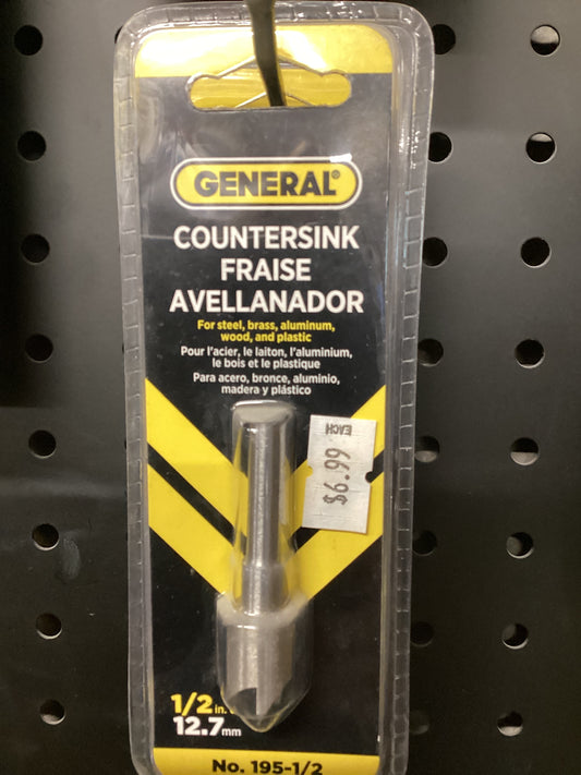 Countersink 1/2" 12.7mm-1/2" 12.7mm