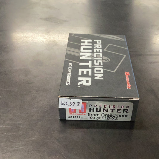 Hornady 6mm Creedmoor 103gr