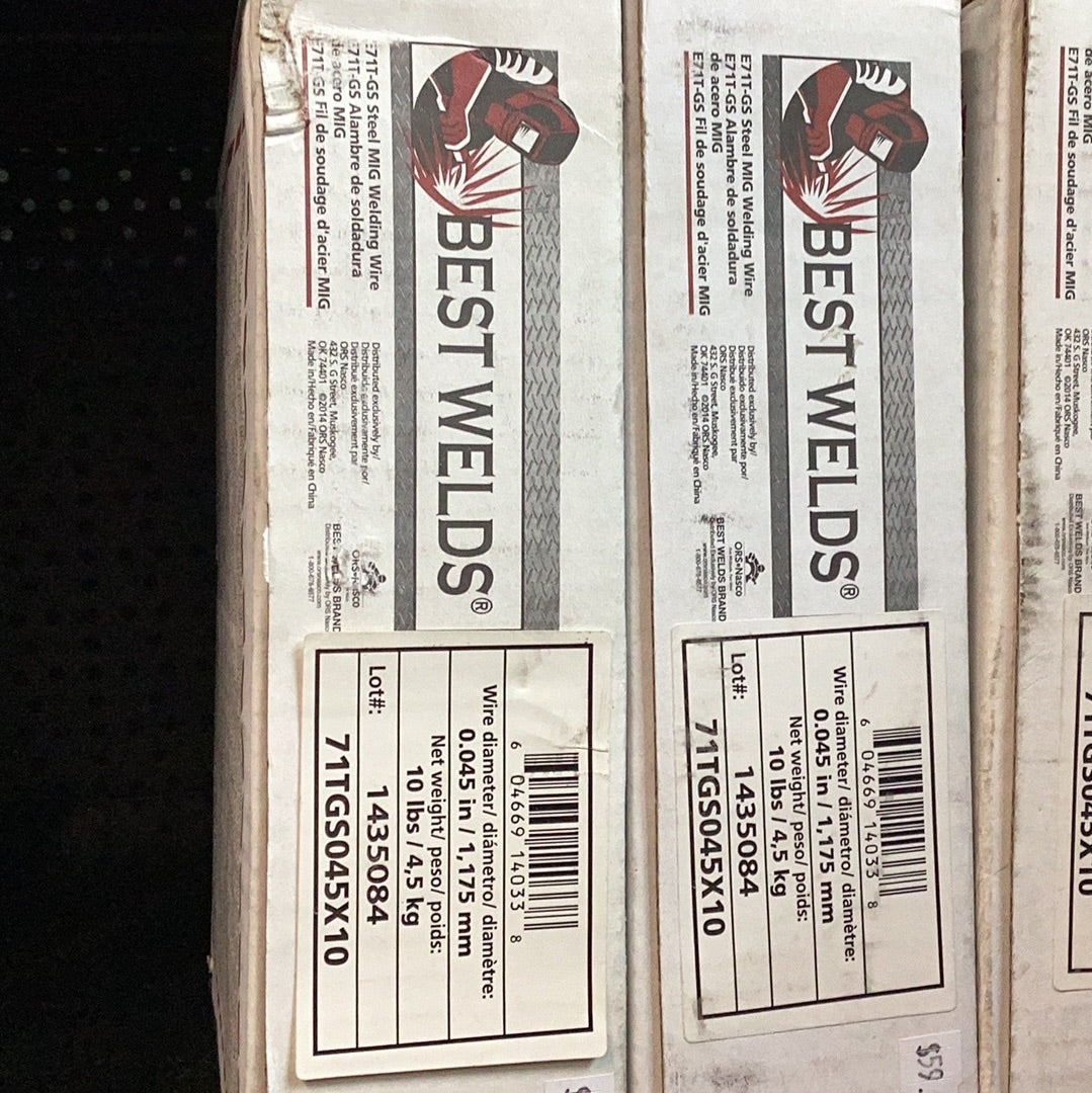 Best Welds 0.045 10lb