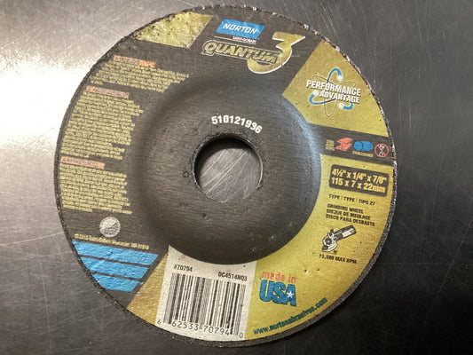 NORTON QUANTUM  4-1/2"