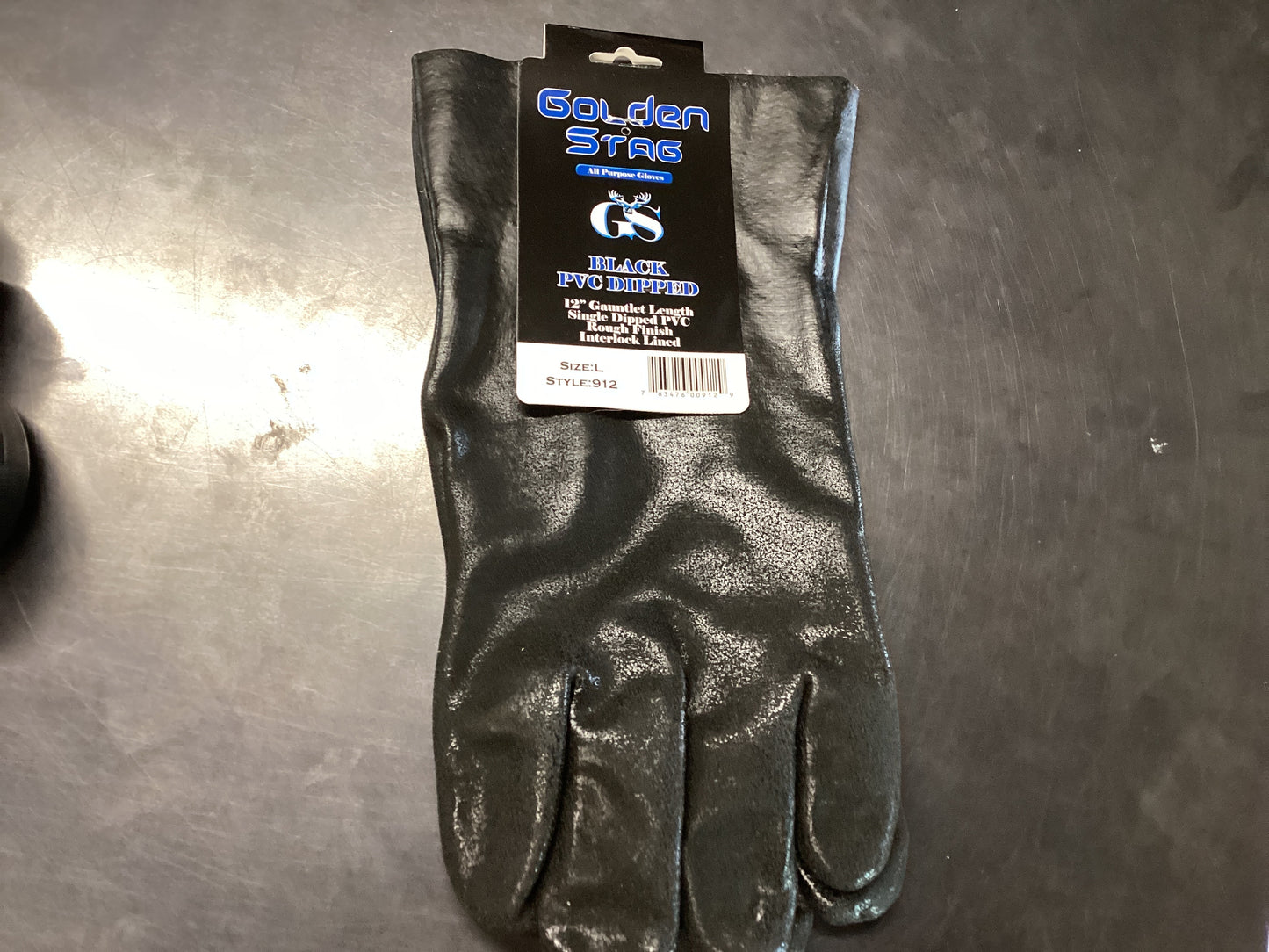 Black Rubber Gloves