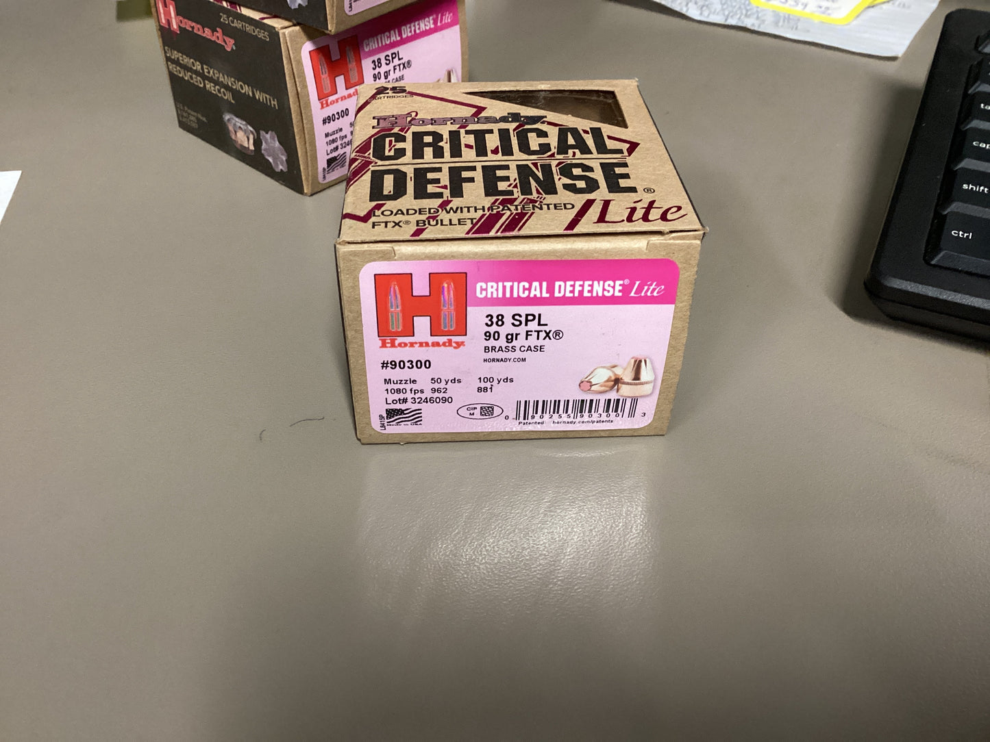 HORNADY Critical Defense Lite 38SPL 90gr