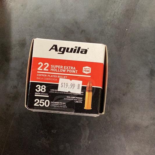 Aguila 22 Super Extra Hollow Point