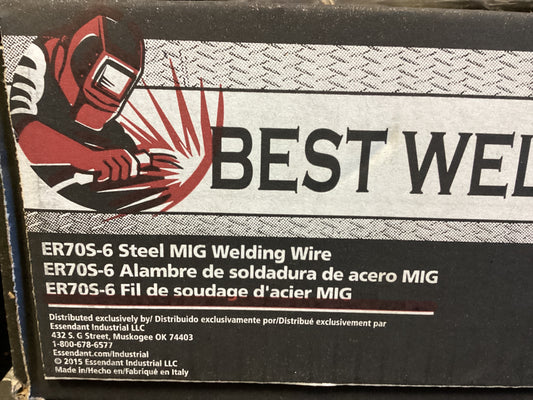 BW ER70S-6 Steel .045 33lb