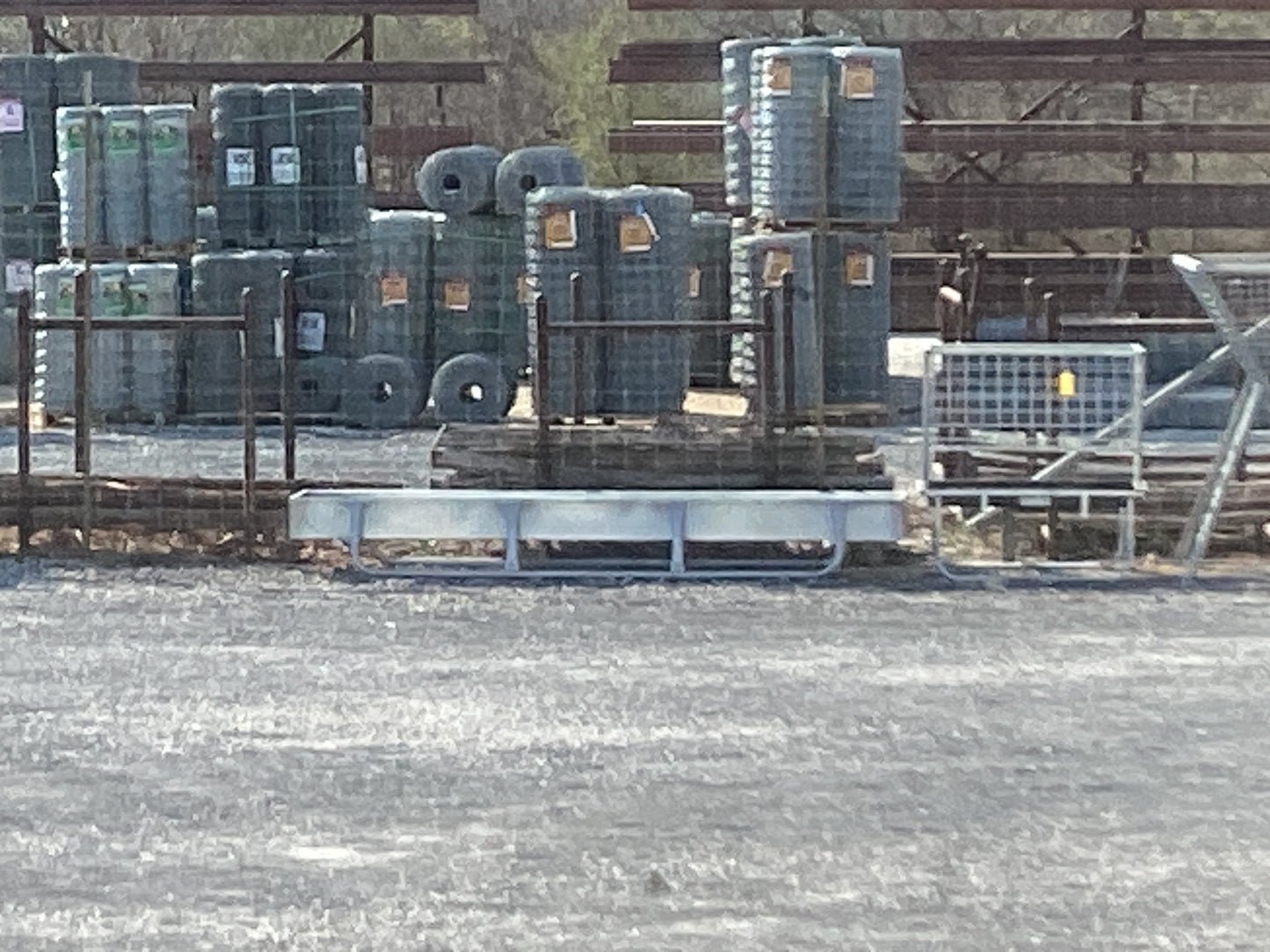 10 ft Metal Galv Feed Bunk