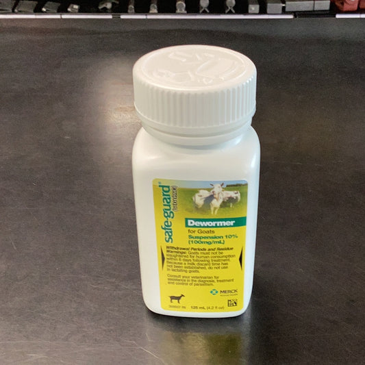 Safe Guard Goat Wormer 125ML
