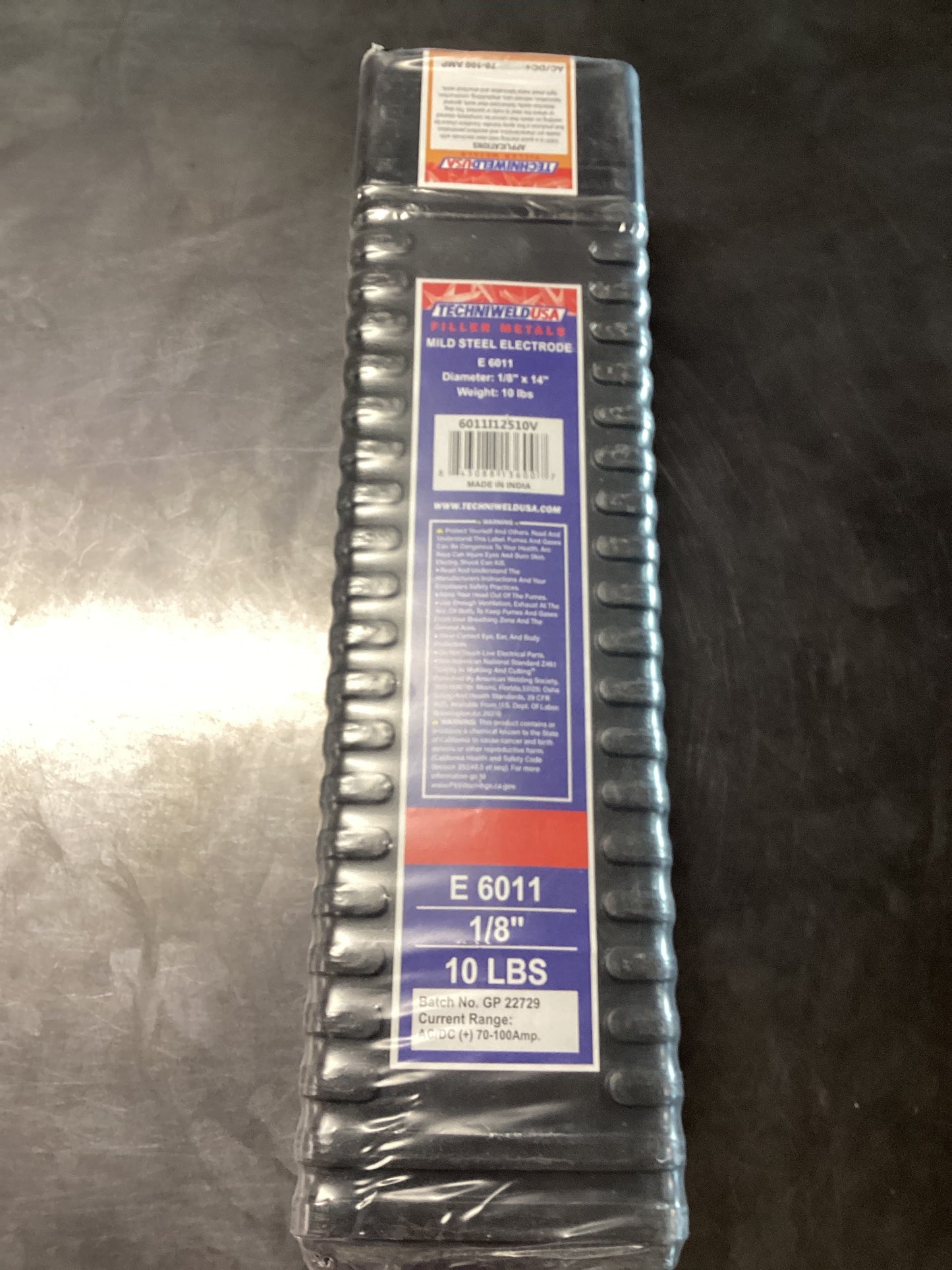6011 1/8 Mild Steel