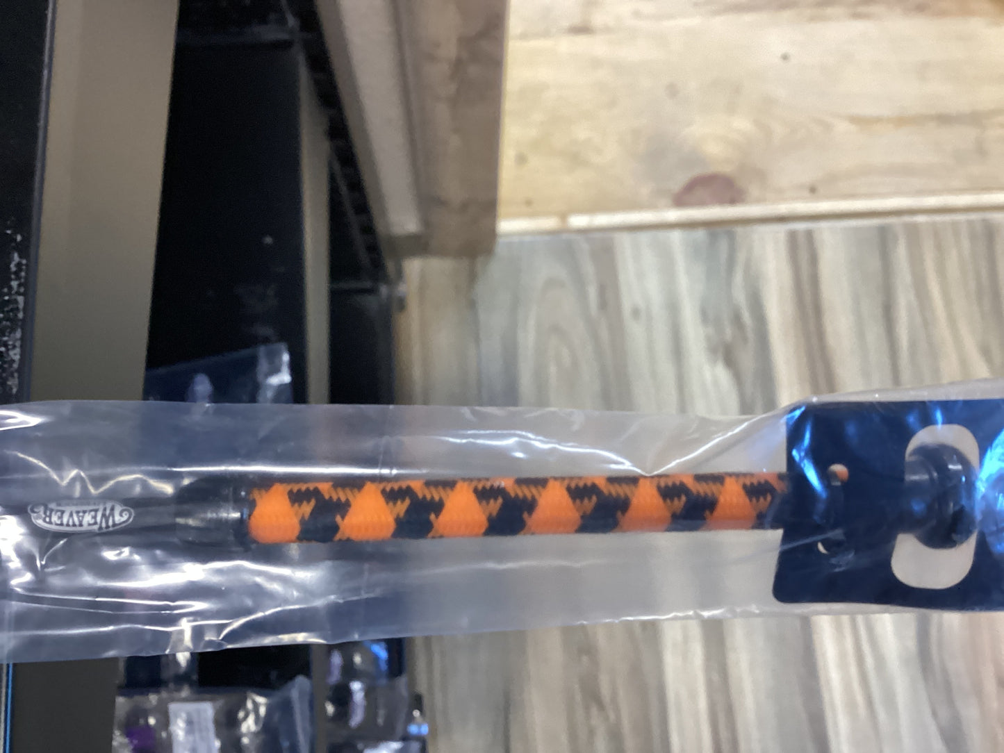 Weaver 36” pig whip orange/black