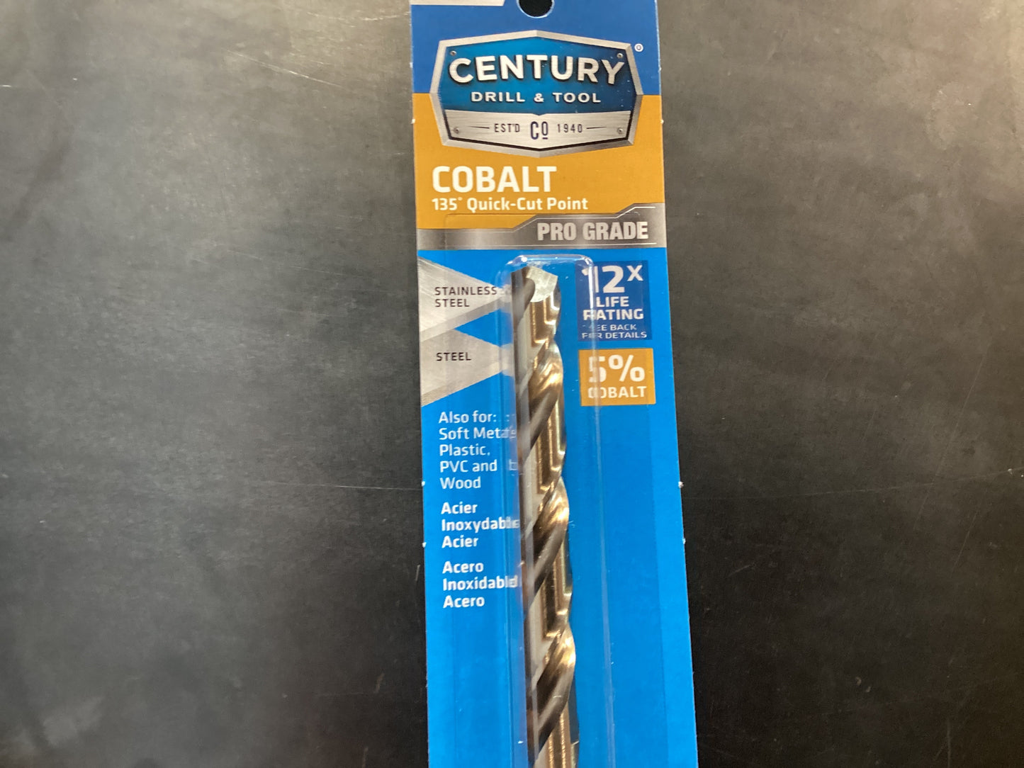 3/8” Pro Cobalt Drill CD