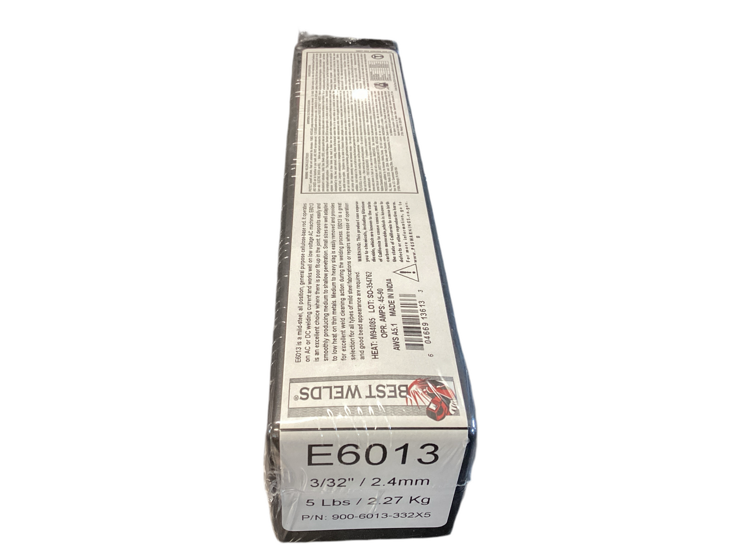 Best Welds 3/32"x5lb E6013 2.4m-5 lbs