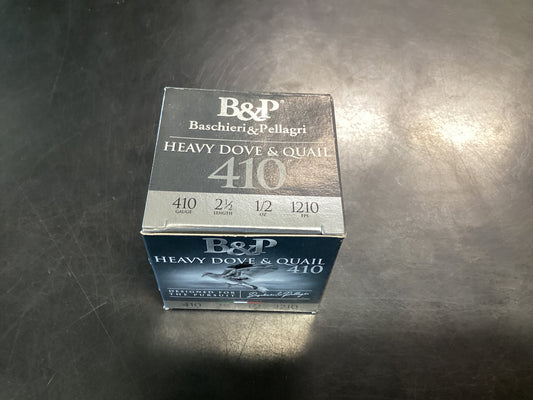 B&P .410 2 1/2” Dove loads