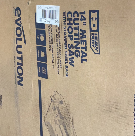 Evolution 14" Steel Cutting Saw