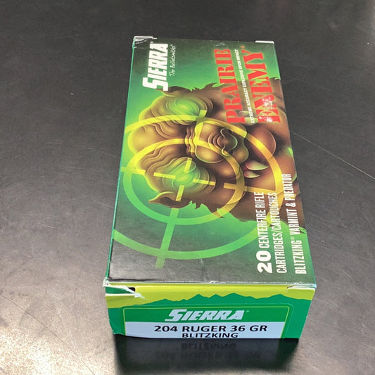 Sierra 204 Ruger 36gr