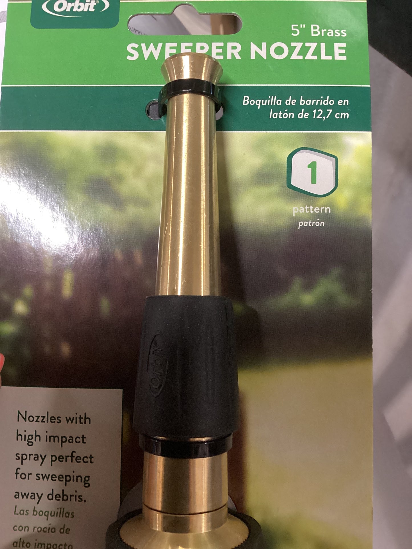 5” Brass Sweeper Nozzle