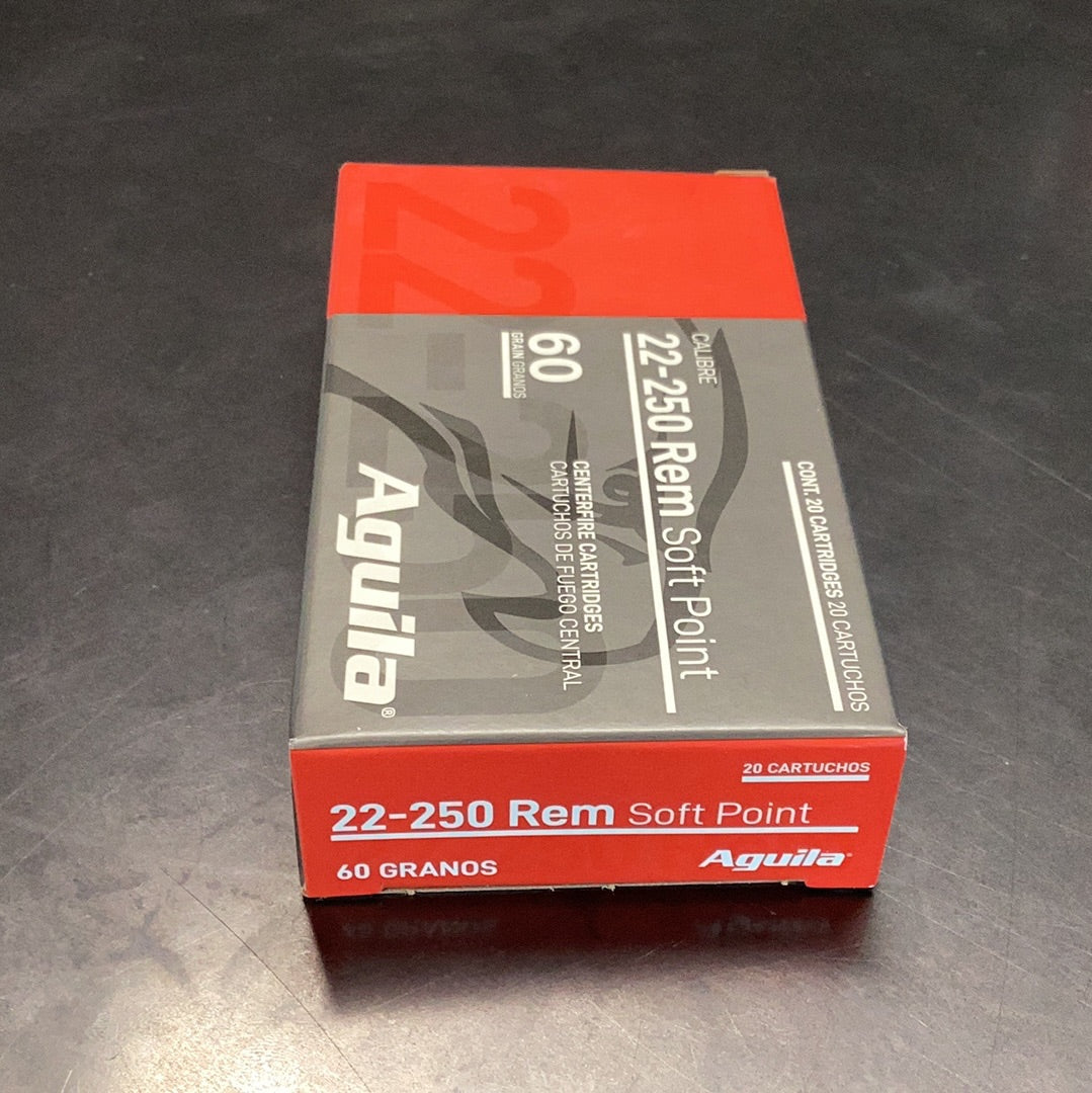 Aguila 22-250 REM 60gr