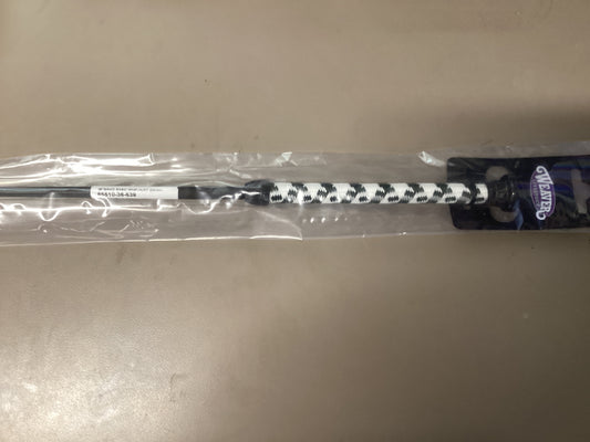 Weaver 36” Pig Whip Blk/white