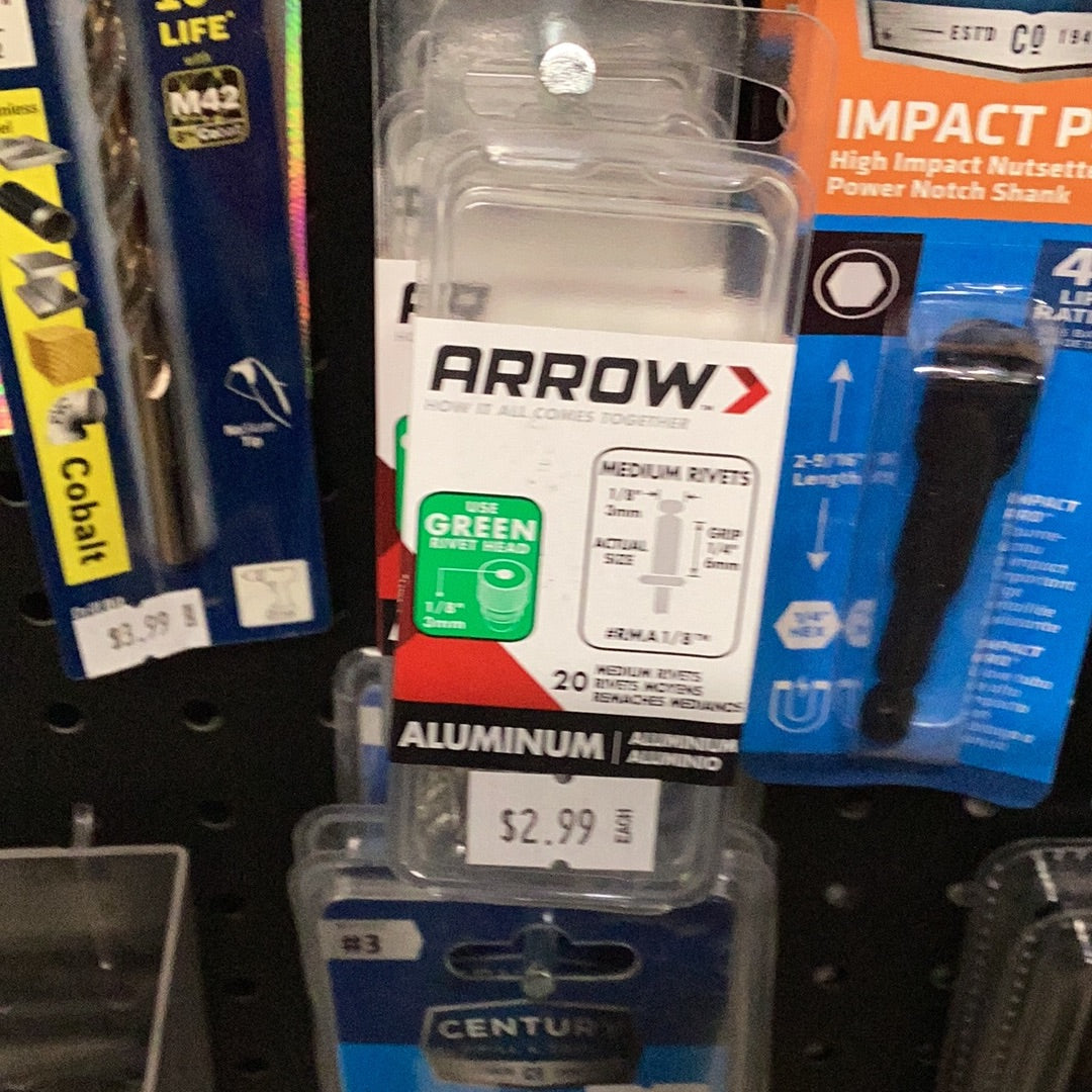 Arrow medium rivets