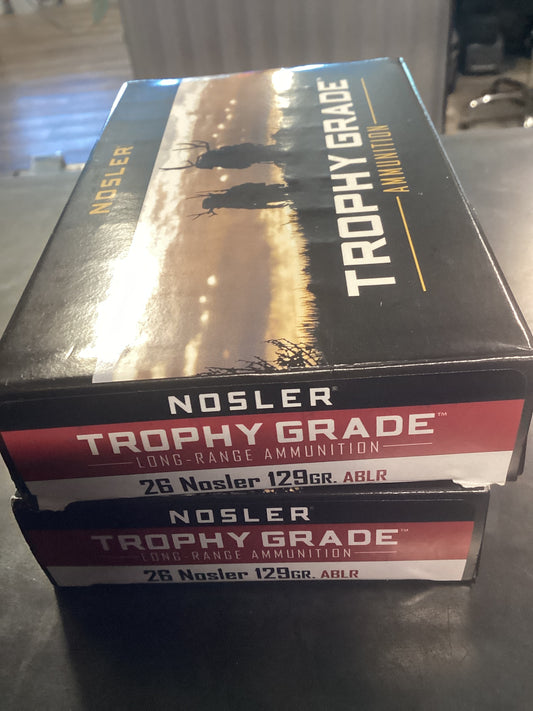 Nosler 26 129gr