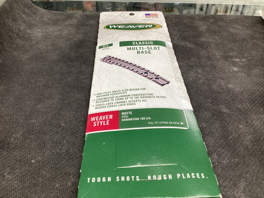 Weaver Classic Multi-Slot Base Remington 700 S/A