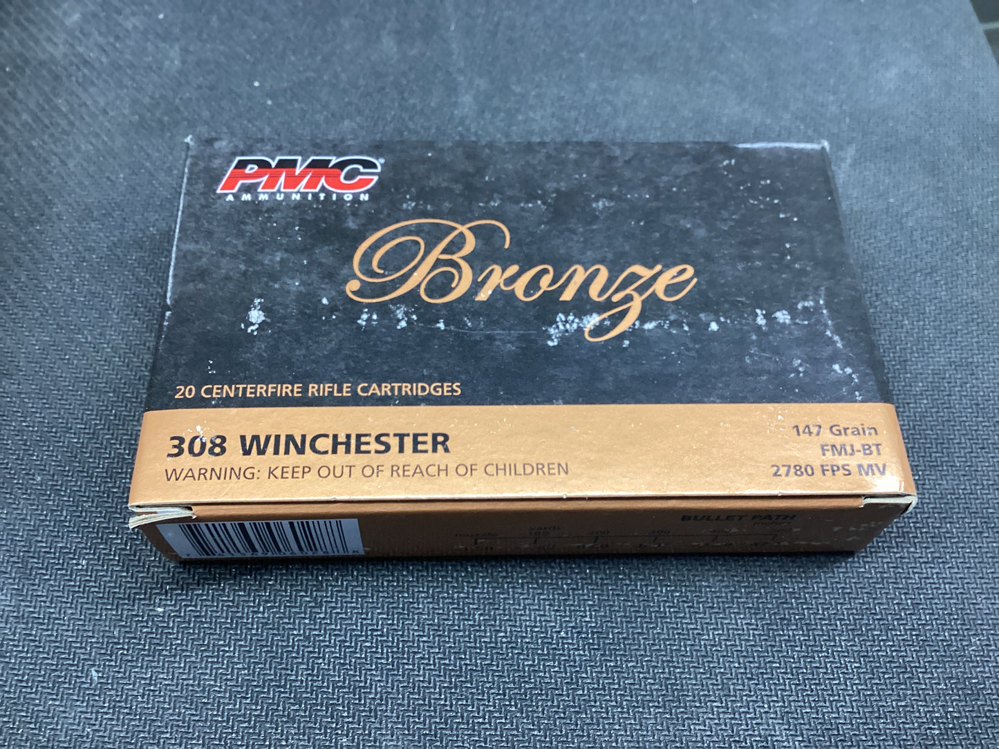 PMC BRONZE Ammunition 308 147GR 20CT