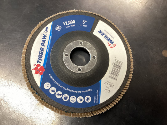 Weiler 5” 12,000 80
