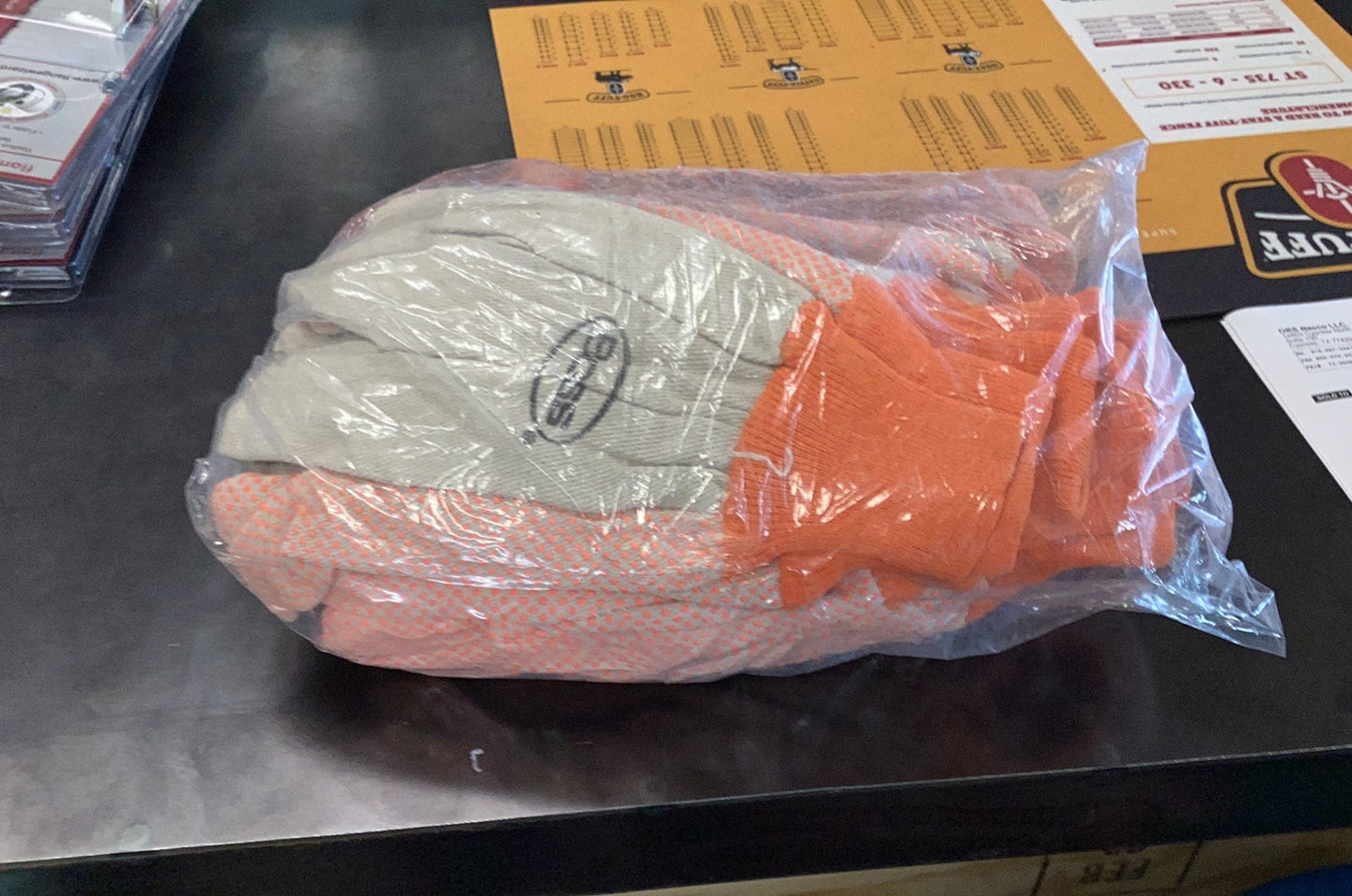 Orange Dot Gloves dozen
