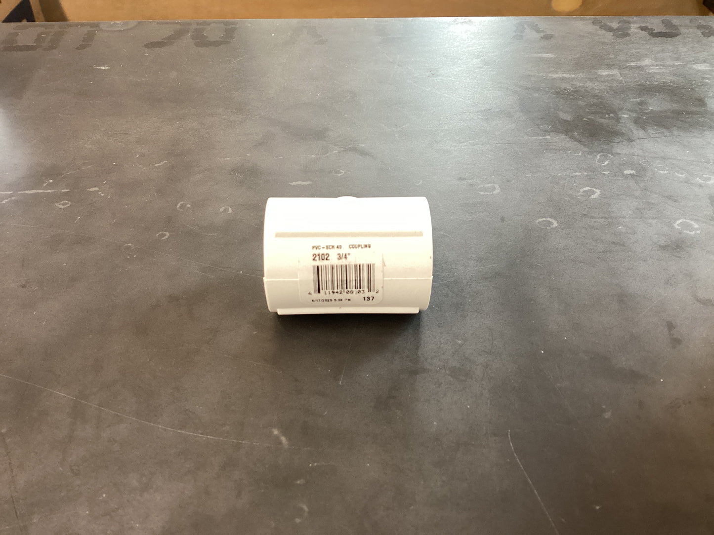 3/4” PVC Coupling