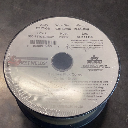 Gasless Flux Cored Carbon Steel-2 lb.035