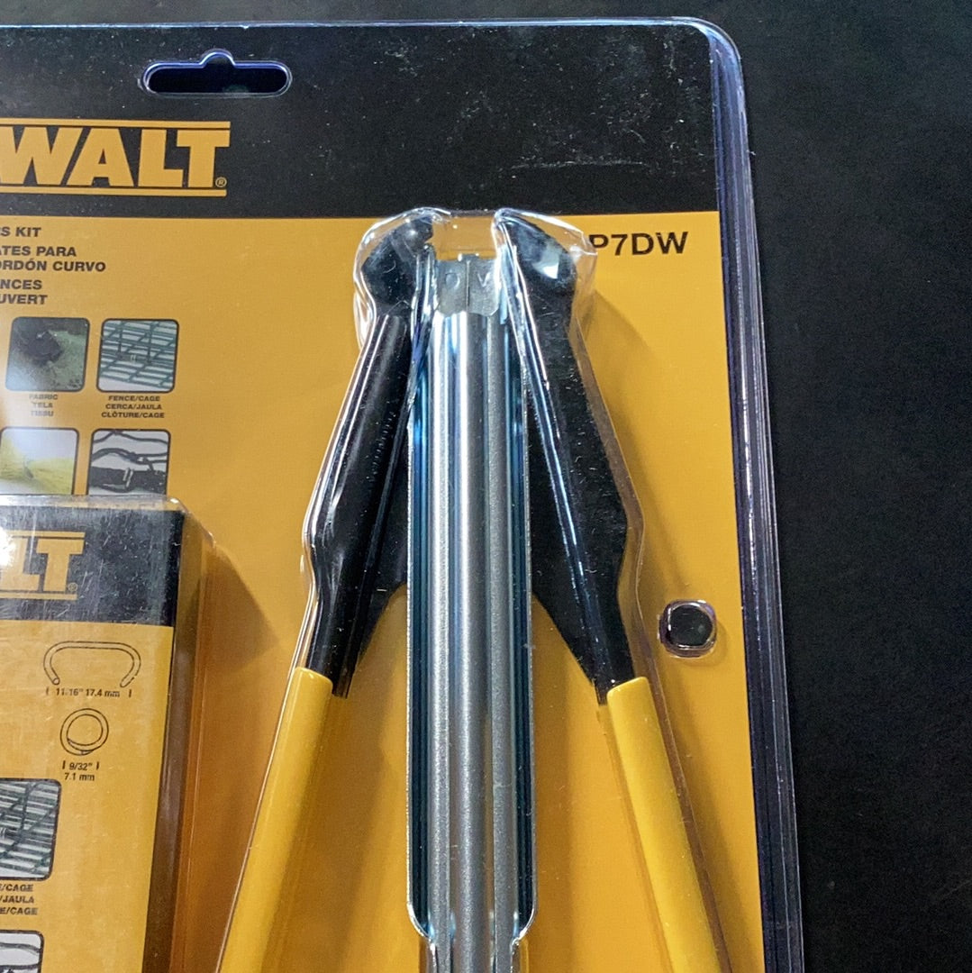 Dewalt Hog Ring Pliers Kit