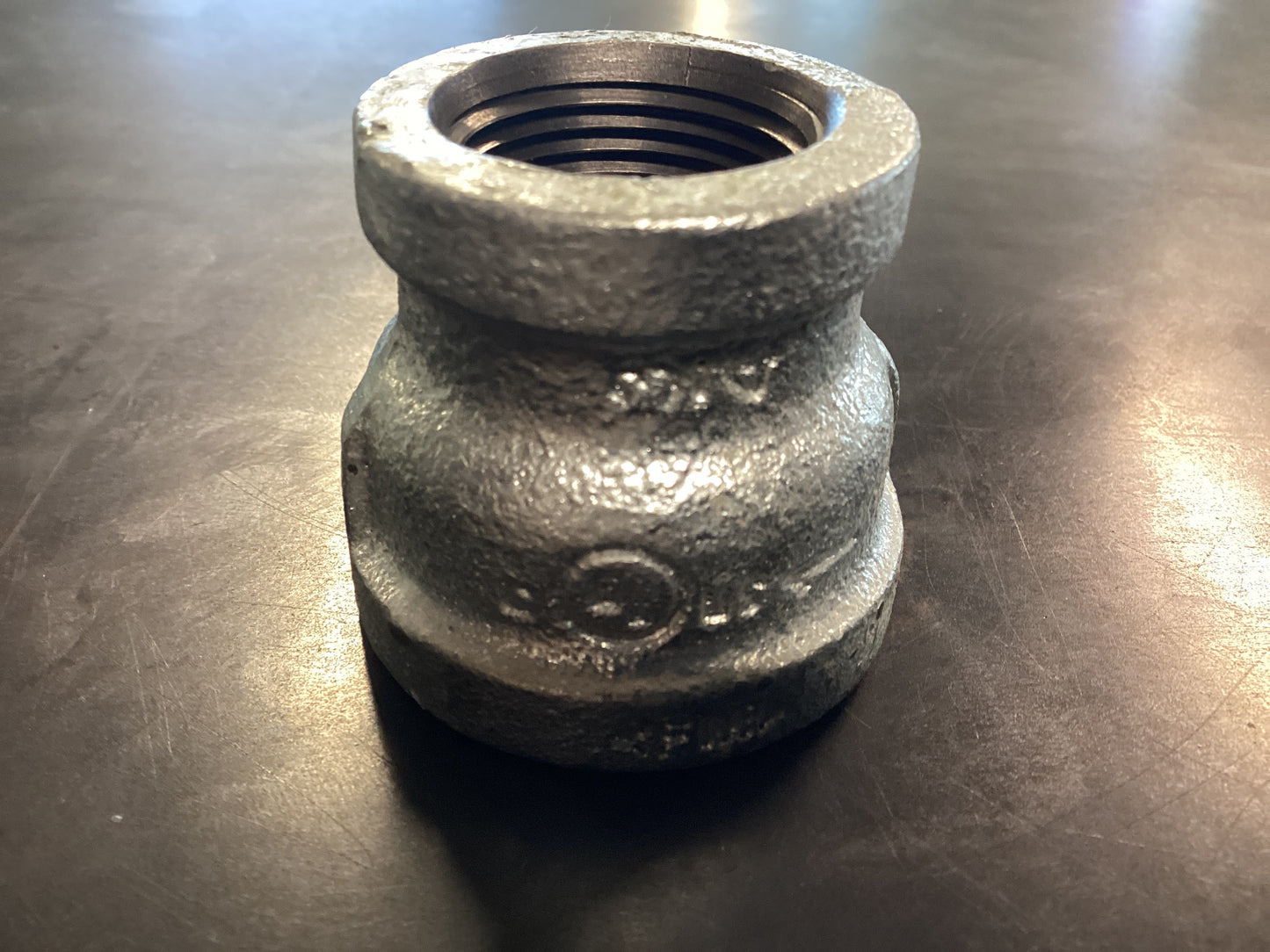 1”x3/4” Galvanized Coupling PVC