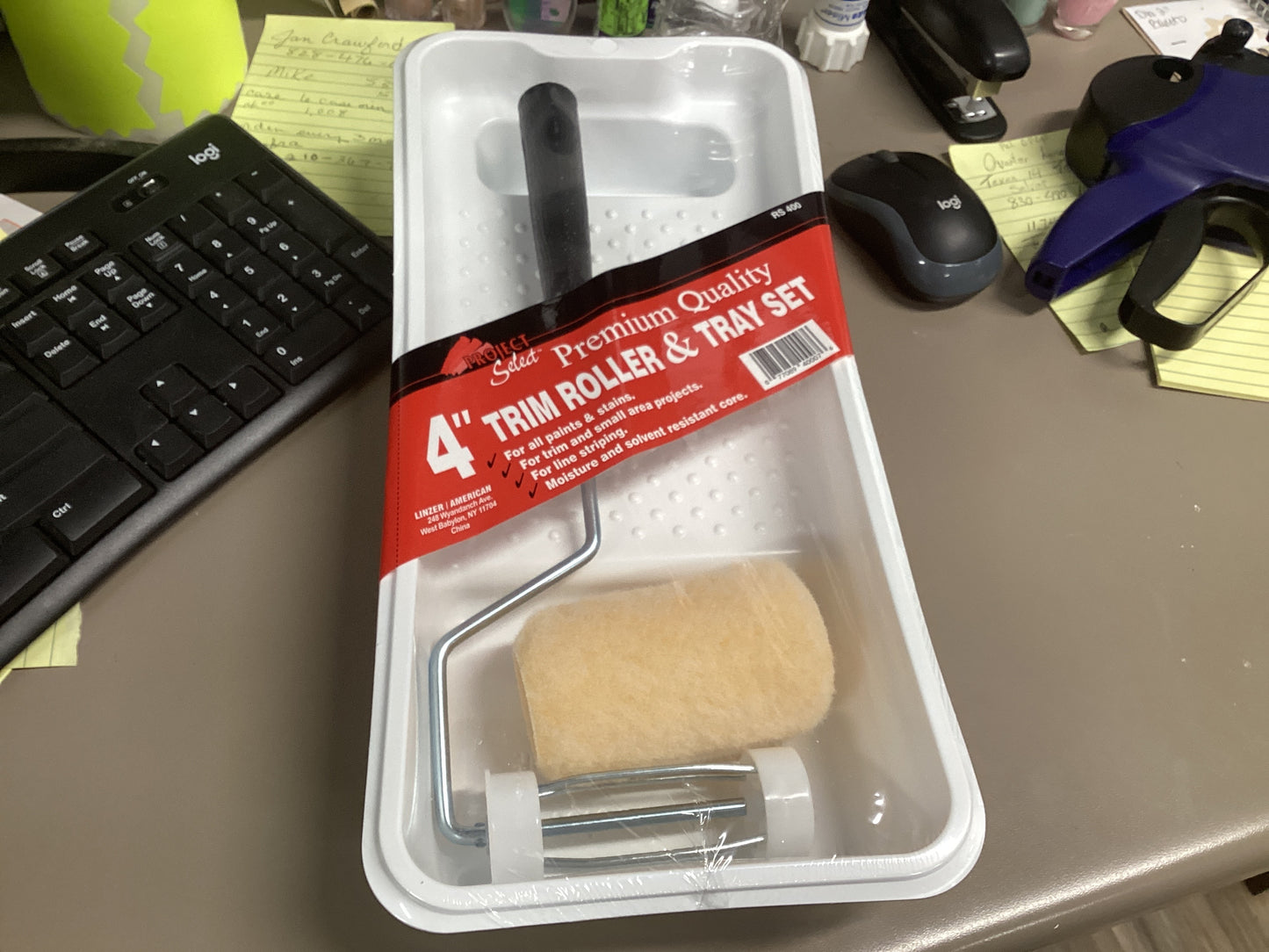 4” Trim Roller & Tray Set