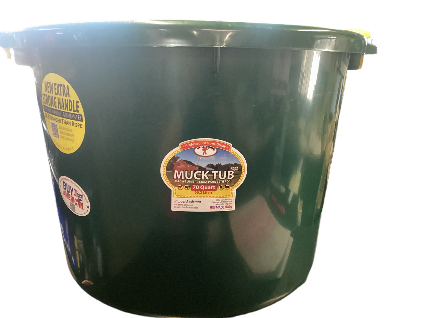 Muck Tub 70QT Green