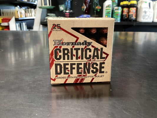 Hornady Critical Defense 9mm 115gr