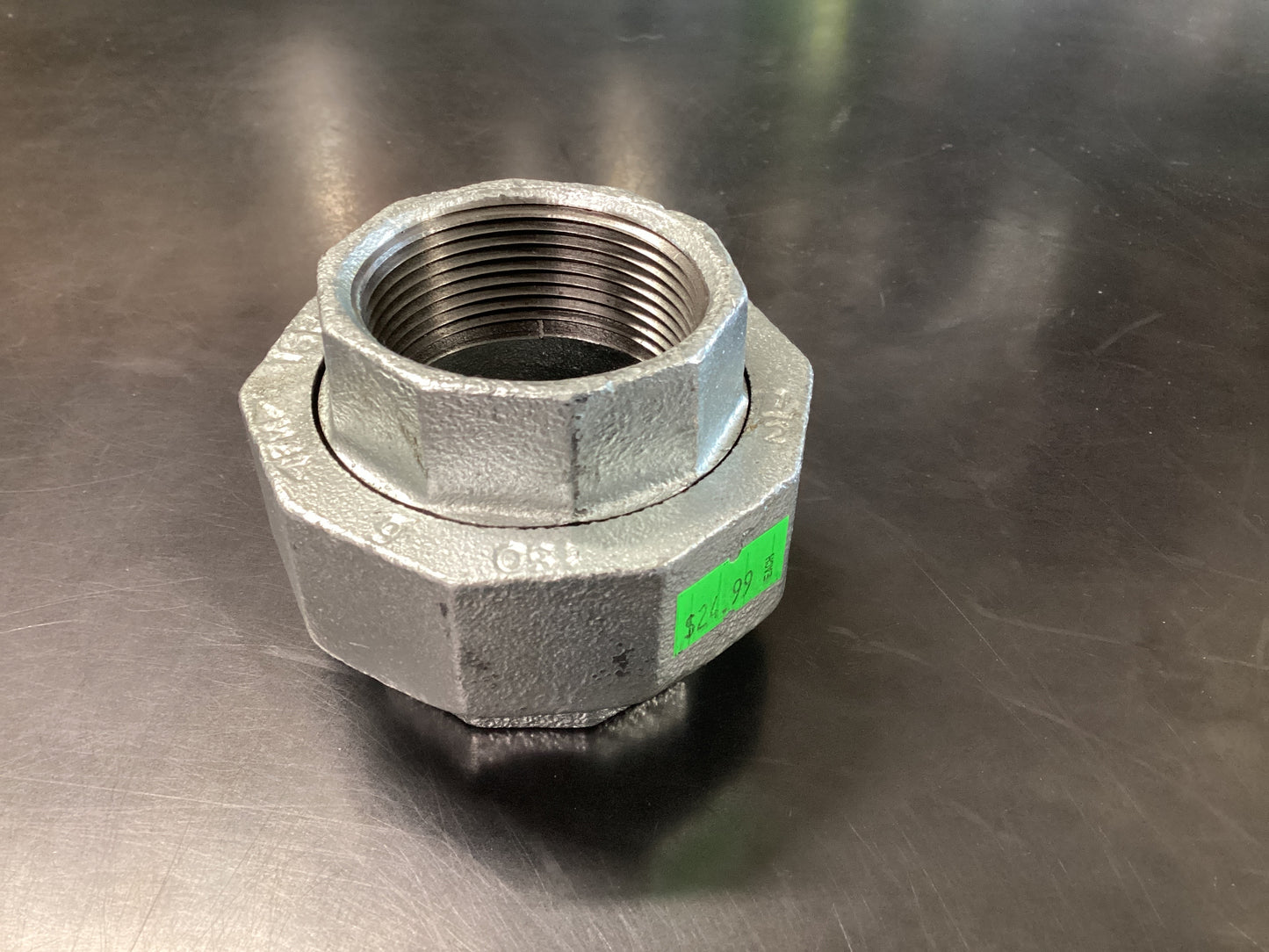 1-1/2” Galv Union Coupler