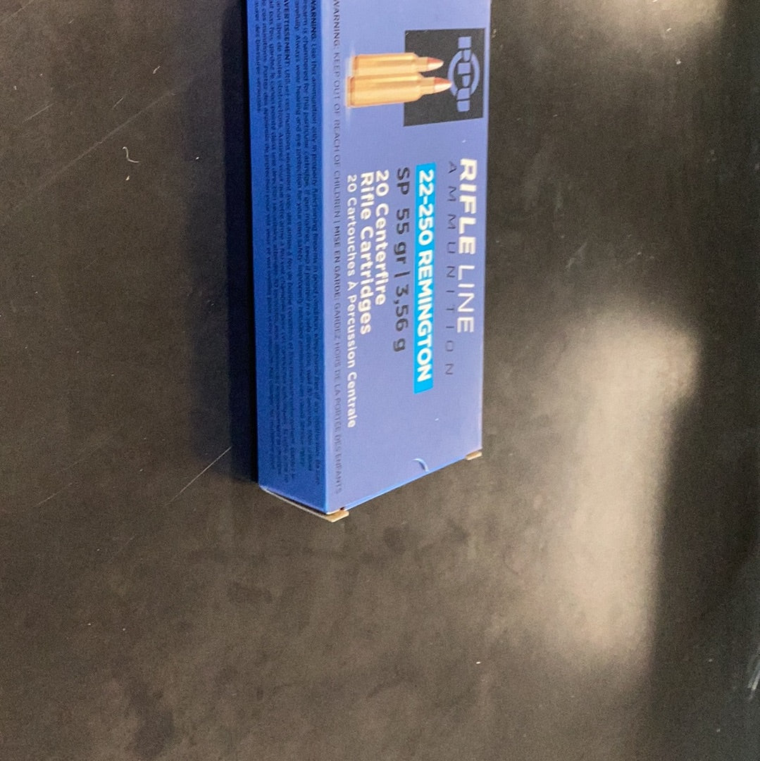 PPU RifleLine SP 55gr 20pk