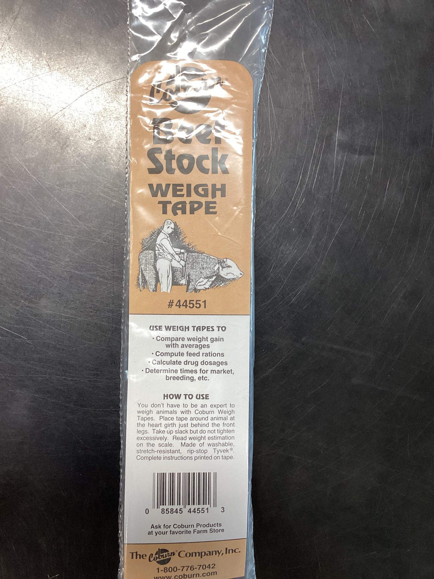 Weight Tape Beef Stock