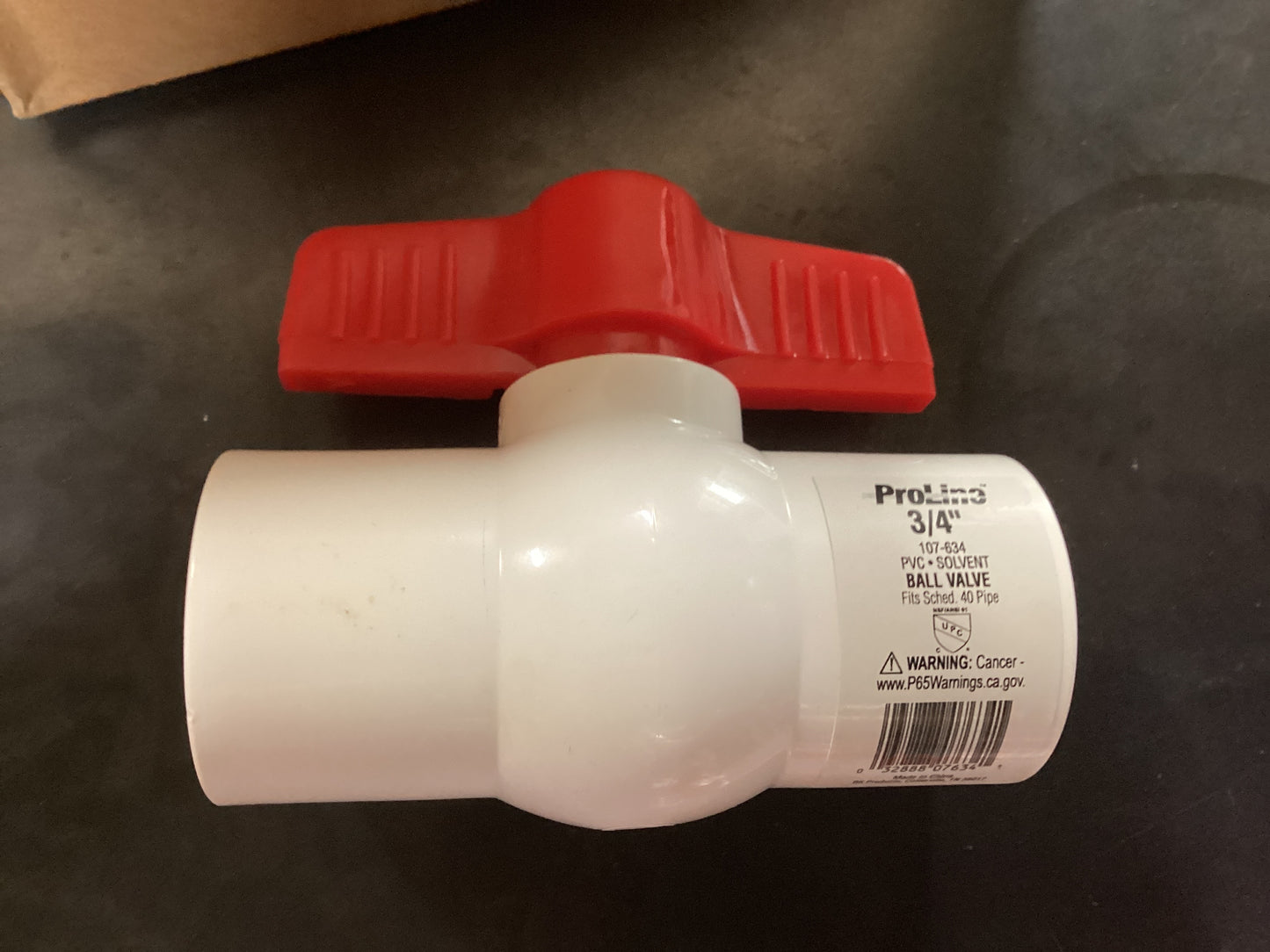 3/4” Ball Valve