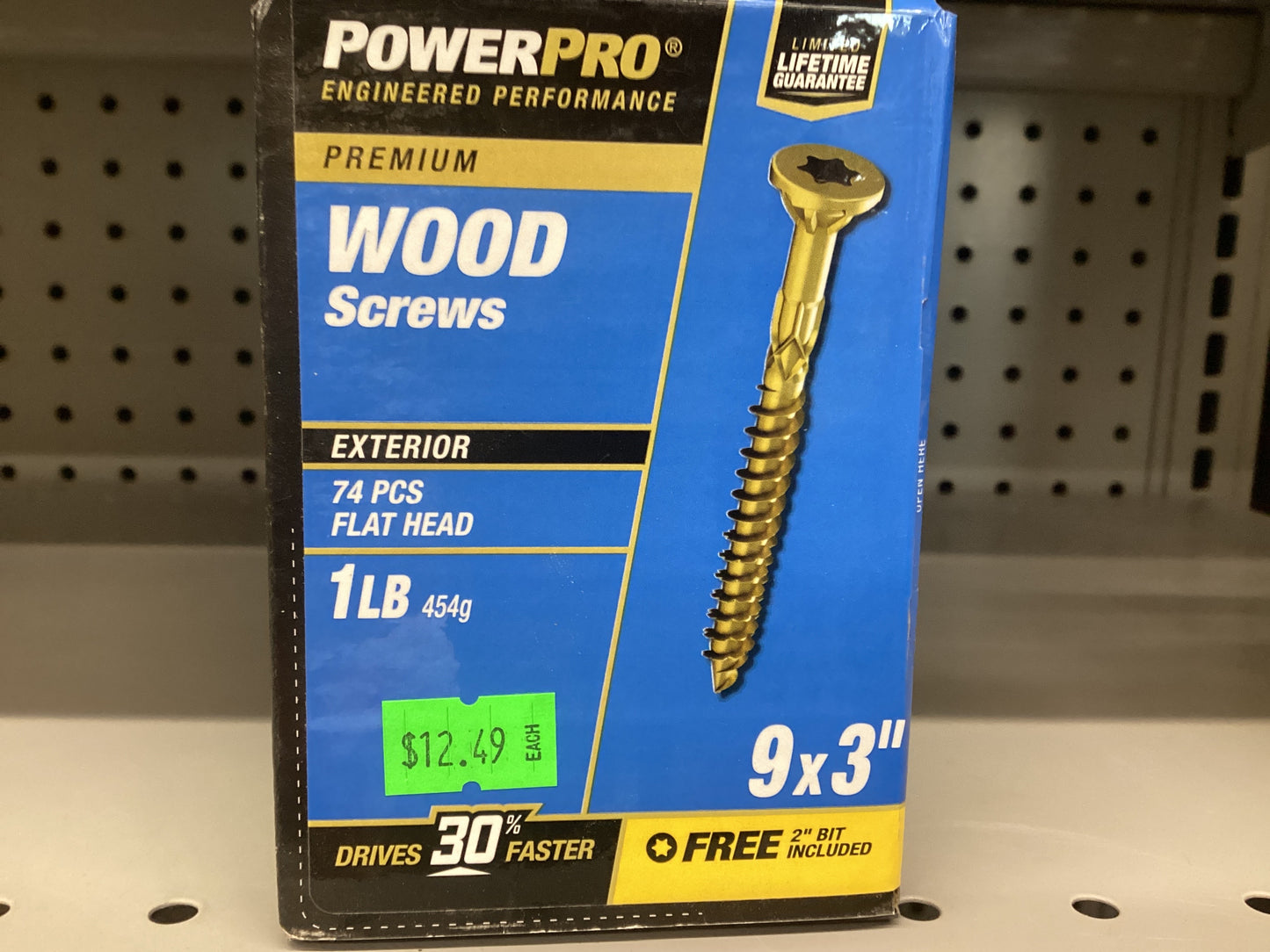 Wood Screws 9x3 1lb