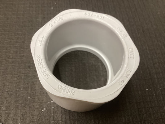 2-1-1/2” Bushing PVC